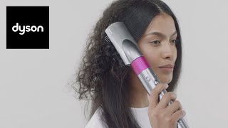 Tutorial Create smooth straight hair with the Dyson Airwrap™ styler [upl. by Chita249]