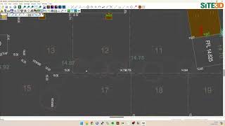 Site3D Plot Boundary Split Levels and Text Repositioning [upl. by Edny]