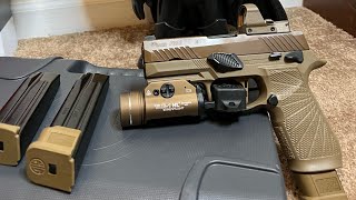 Sig Sauer P320 M18  Leupold Delta Point Pro amp Streamlight TLRHL Review [upl. by Shushan981]