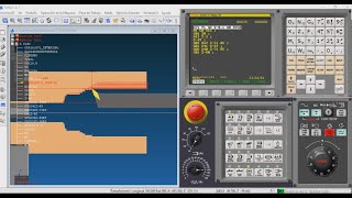 G71 Mecanizado Interior Torno [upl. by Htennaj]