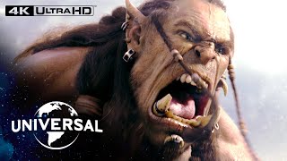 Warcraft  Durotan vs Guldan Fight in 4K HDR [upl. by Adlin]