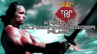 Top 10 Arnold Schwarzenegger Films [upl. by Aznaed]