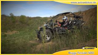 Buggy TENSION 500cc 4x4 Allrad von Actionbikes [upl. by O'Reilly553]