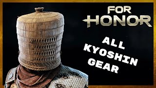 All Kyoshin Gear Remastered  For Honor [upl. by Ahsatsan]