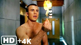 Discovering Powers Scene  Fantastic Four 2005  Movie Clip 4K [upl. by Harriet]