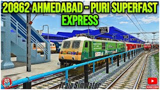 🔴 Journey In 20862 Ahmedabad Puri Superfast Express  MSTS  Part 1  Live  SPO  SurajPaulOfficial [upl. by Ricardo36]