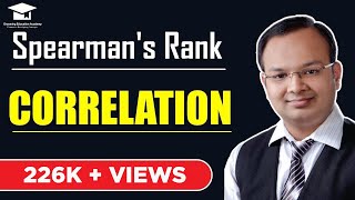 5  Correlation  Spearmans Rank Correlation Part 1 [upl. by Darleen]