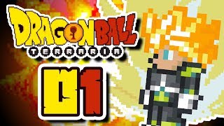 BECOMING A SUPER SAIYAN  Terraria Dragon Ball Z Mod  Ep1 [upl. by Ethe]