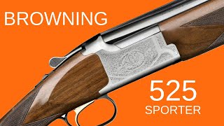 Browning 525 Shotgun Review Unboxing [upl. by Haldas]