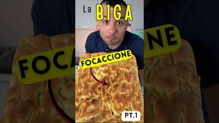 IL FOCACCIONE ricette con la biga focaccia pizzafattaincasa ricette [upl. by Naiva]