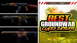 5 BEST GROUND WAR CLASS SETUPS MODERN WARFARE [upl. by Hairej789]