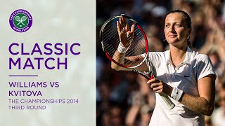 Petra Kvitova vs Venus Williams  Wimbledon 2014 third round  Full Match [upl. by Asim]