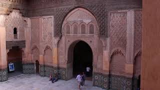 Ben Youssef Medrassa Marrakech Morocco [upl. by Nauhs590]