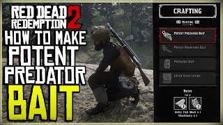 ALL POTENT PREDATOR BAIT INGREDIENTS LOCATIONS  WHERE TO FIND BLACKBERRY  GRITTY FISH  RED DEAD [upl. by Ecnarwal]