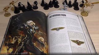 Sisters of Battle  Beta Codex  Review WH40K [upl. by Aitahs228]