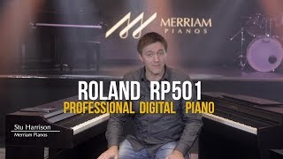 🎹 Roland RP501 Digital Piano Demo amp Review  Merriam Pianos 🎹 [upl. by Ninazan142]