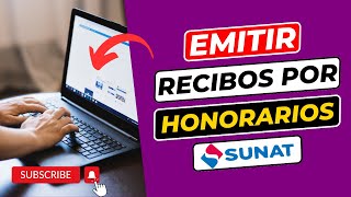 ✅ Paso a Paso  Cómo Emitir Recibo por Honorario Electronico al Contado y a Crédito SUNAT 2023 [upl. by Leunas]