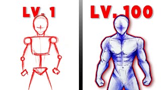 How I Draw anime characters Body easily like a PRO [upl. by Fielding]