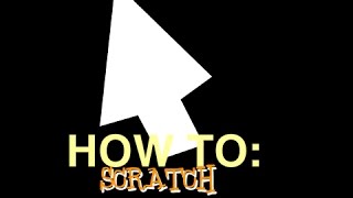 How to create your own costum Mouse pointer with Scratch TUTORIAL [upl. by Yelsna590]