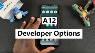 How To Enable Developer Options and USB Debugging on Samsung Galaxy A12 [upl. by Aicirtac]