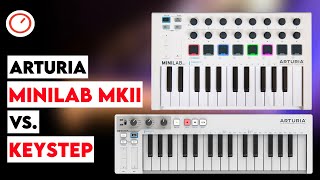 Arturia Keystep vs MiniLab MKII [upl. by Isewk]