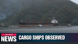 Satellite images show cargo ship activities at N Koreas Nampo Port Report [upl. by Siravat530]