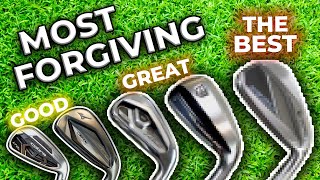 TOP 5 MOST Forgiving IRONS for Mid to High Handicap Golfers [upl. by Him]