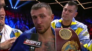 Vasyl Lomachenko defeats Guillermo Rigondeaux by TKO  ESPN [upl. by Rich211]