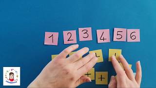 IL GIOCO DEI SEI NUMERI gioco matematico per bambini con numeri addizioni e sottrazioni [upl. by Nnylcaj166]