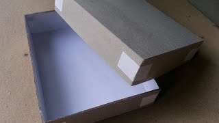 How To Make Easy Cardstock Gift Box  DIY Crafts Tutorial  Guidecentral [upl. by Adnoloy]