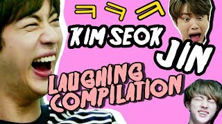 BTS JIN KIM SEOK JIN laughing compilation [upl. by Zsamot41]