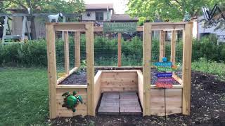 U Shaped Raised Garden Bed [upl. by Eirruc]