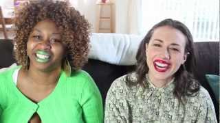 Miranda amp GloZell BLOOPERS [upl. by Sibby781]