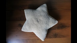 poduszka gwiazda na szydełku CZĘŚĆ 1  pillow star on crochet [upl. by Jeanie]