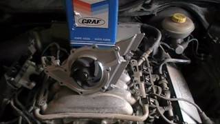 Water Pump Replacement Audi A6 [upl. by Renee590]