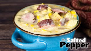 Smoked Sausage and Corn Chowder in under 30 minutes [upl. by Osmond]