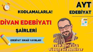 19 DİVAN EDEBİYATI ŞAİRLERİ [upl. by Dnamra488]