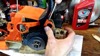 Stihl impulse line and fuel line replacement [upl. by Truk]