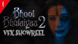 Bhool Bhulaiyaa 2 2022  VFX Breakdown  Redchilliesvfx [upl. by Maxwell492]