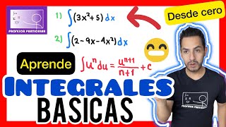 ✅INTEGRALES BÁSICAS  APRENDERAS con ÉSTE VIDEO💯 CÁLCULO INTEGRAL [upl. by Huxham]