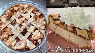 Delicious Apple Pie CheeseCake Recipe [upl. by Lyrrehs]