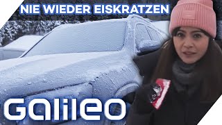 Praktische Lifehacks gegen vereiste Scheiben  Galileo  ProSieben [upl. by Nawiat]