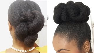 Style Your Natural Hair in 15 Minutes [upl. by Emsmus]