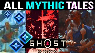 Ghost of Tsushima  ALL MYTHIC TALES LOCATIONS amp All Mythic Tales Bosses Duels [upl. by Eelik]