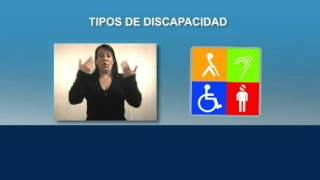 TIPOS DE DISCAPACIDAD [upl. by Karrie148]