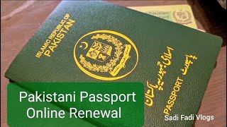 Pakistani Passport Online Renewal  SadiFadiVlogs  Renewal of NICOP Online  Pakistani in Dubai [upl. by Dinnie]