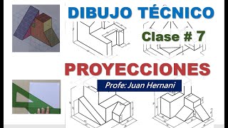 Clase 7 Proyecciones Isométricas y ortogonales [upl. by Assirrak497]