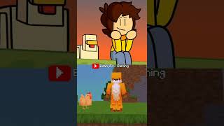 Sunsets in Minecraft Animated By Michazike shorts [upl. by Anitrak294]