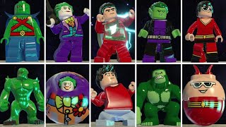 All Character Transformations amp Suit Ups in LEGO Batman 3 Beyond Gotham [upl. by Jacklin]