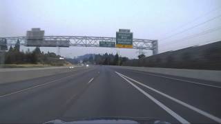 Interstate 5 Southbound thru Oregon Turner Albany Eugene [upl. by Erlinna234]